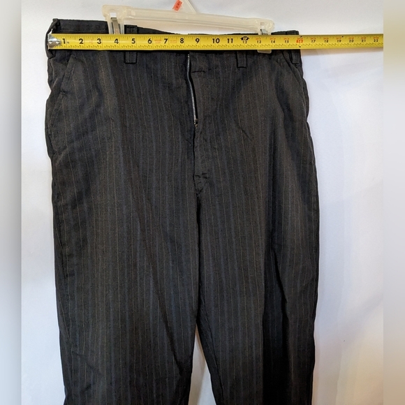 Pre-owned untagged dress pants slacks trousers, pinstripe, TH - Picture 3 of 4